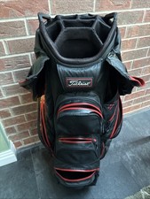 Titleist StaDry Cart Bag 14-Way Divider - Black And Red