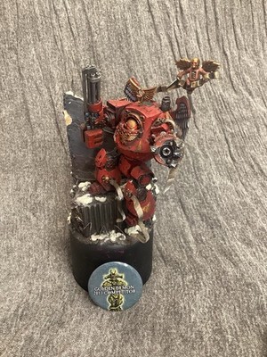 Warhammer 40K Forgeworld Contemptor Blood Angels Rare Dreadnought Pro Painted 