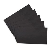 5pc Flag Decal Sticker - Reflective Vinyl Car Stickers - Waterproof, for Black