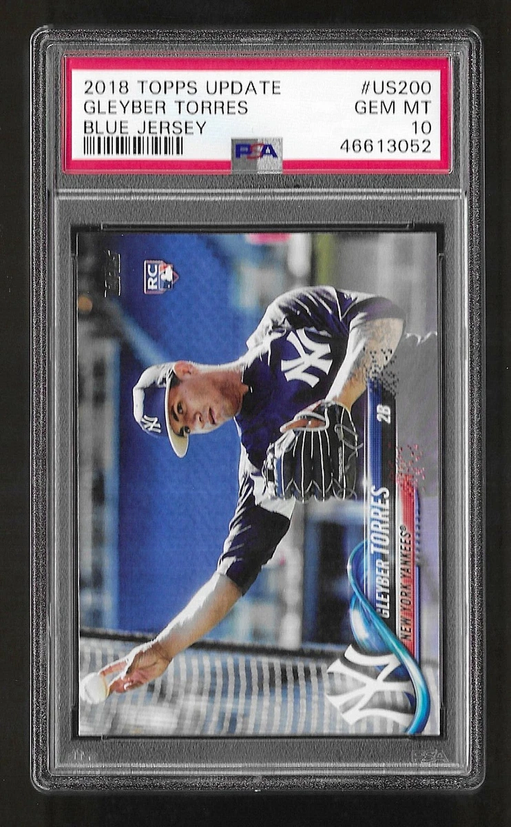 Gleyber Torres Professional Sports Authenticator (PSA) Baseball