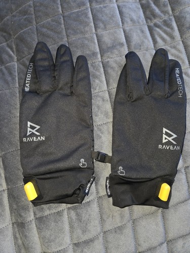 Ravean Heated Tech C6 System Duck Down Puffer Jacket Battery Gloves XL - Bild 18 von 20