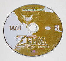 Legend of Zelda Twilight Princess - Nintendo Wii Kiosk Demo Disc Not For Resale