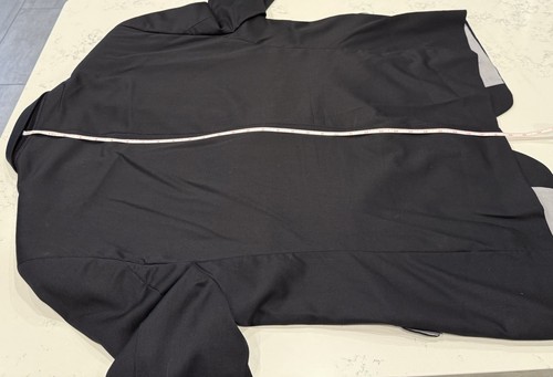 Jack Victor Valentino Wolle Schwarz 2 Teilig Anzug 52R Sakko 48x28,5 Hose Mängel - Bild 15 von 24