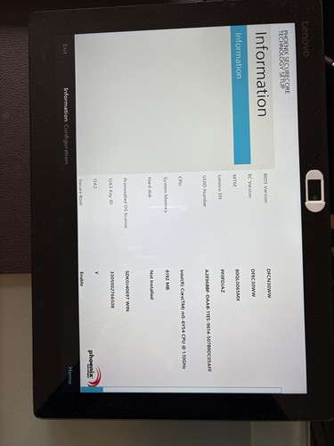 Lenovo tablet Ideapad Mix 700-12ISK 12.5"\M5-6Y54\Ram 8 GB\Intel HD Graphics 515 - Bild 18 von 18