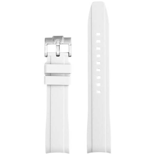 Correa de reloj de silicona con extremo de arco curvado de 20 mm para Tissot Le Locle 1853 - Imagen 24 de 32