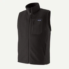 Best Seller! Patagonia Men's R1 Air Fleece Vest Black Color