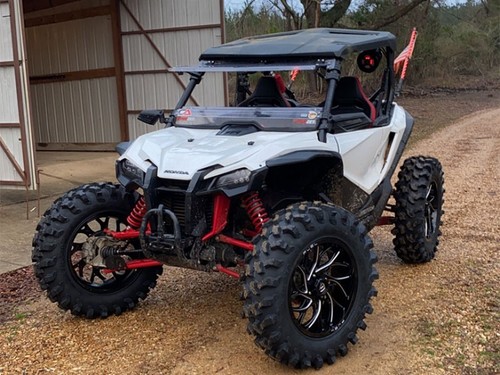 (4) 18X7 Fuel UTV D780 Runner Wheels Orange Milled 4X137 13 Offset 4.51" BS - Imagen 5 de 9