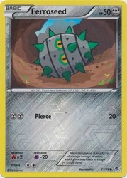 Ferroseed 71/98 Reverse Holo Black & White: Emerging Powers
