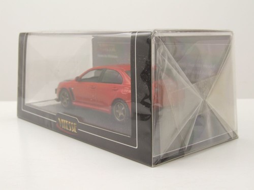 Mitsubishi Lancer Evo X 2011 rot metallic Modellauto 1:43 Vitesse - Bild 9 von 9