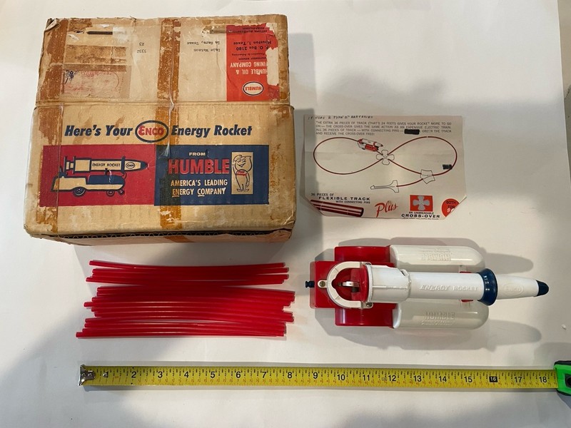 Humble - Enco - Exxon - Energy Rocket - In Box (1961)