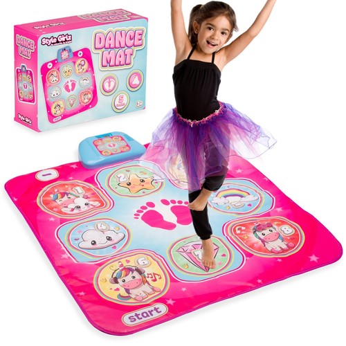 Dance Mat Toys for 3 4 5 6 7 8 9 10+ Year Old Girls Birthday Gifts Musical Danc