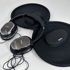 Philips Noise Cancelling Over The Ear Wired Headphones SHN9500 w/ Case  Accs