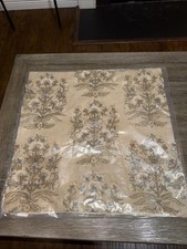 Pottery Barn Desiree Floral Embroidered Pillow Cover  20" x 20" Multi BOHO NEW