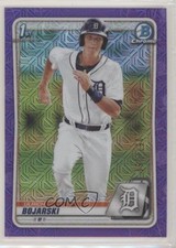 2020 Bowman Chrome Prospects Mega Box Purple Mojo Refractor Ulrich Bojarski 02d2