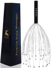 USAGA 36 Fingers Head Massager Scalp Massager Head Scratcher for Head Body Relax