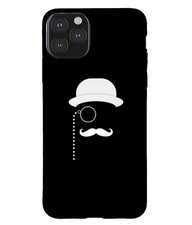 Classic Gentleman Hat Mustache Vintage Slim Protective Aesthetic phone Cover