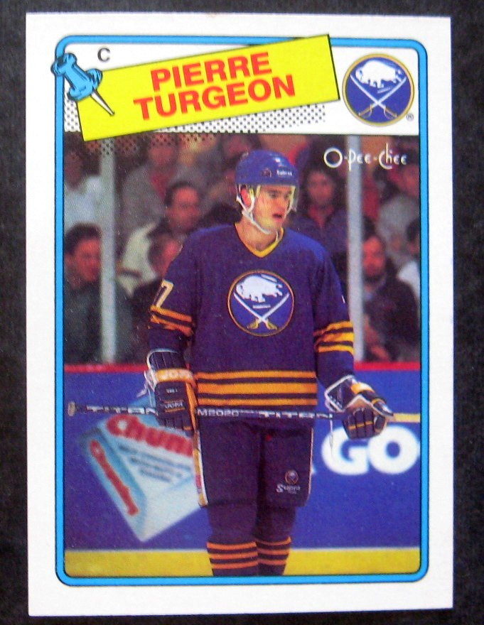 1988-89 PIERRE TURGEON OPC ROOKIE 88-89 RC #194**NM/MT**