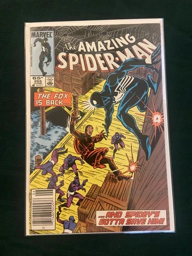 Amazing Spider-Man #265 🔑” 1st Appearance of Silver Sable 1985 Newsstand NM-NM+