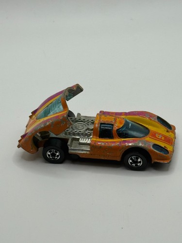 Vintage 1969 Hot Wheels Porsche P-917, 1974 “Flying Colors” Edition - Picture 3 of 8