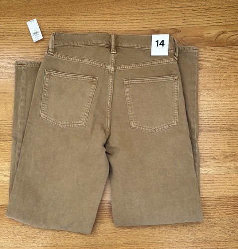 NWT: Gap Teen Original Straight Jeans in Washed Khaki 14 - Picture 6 of 6