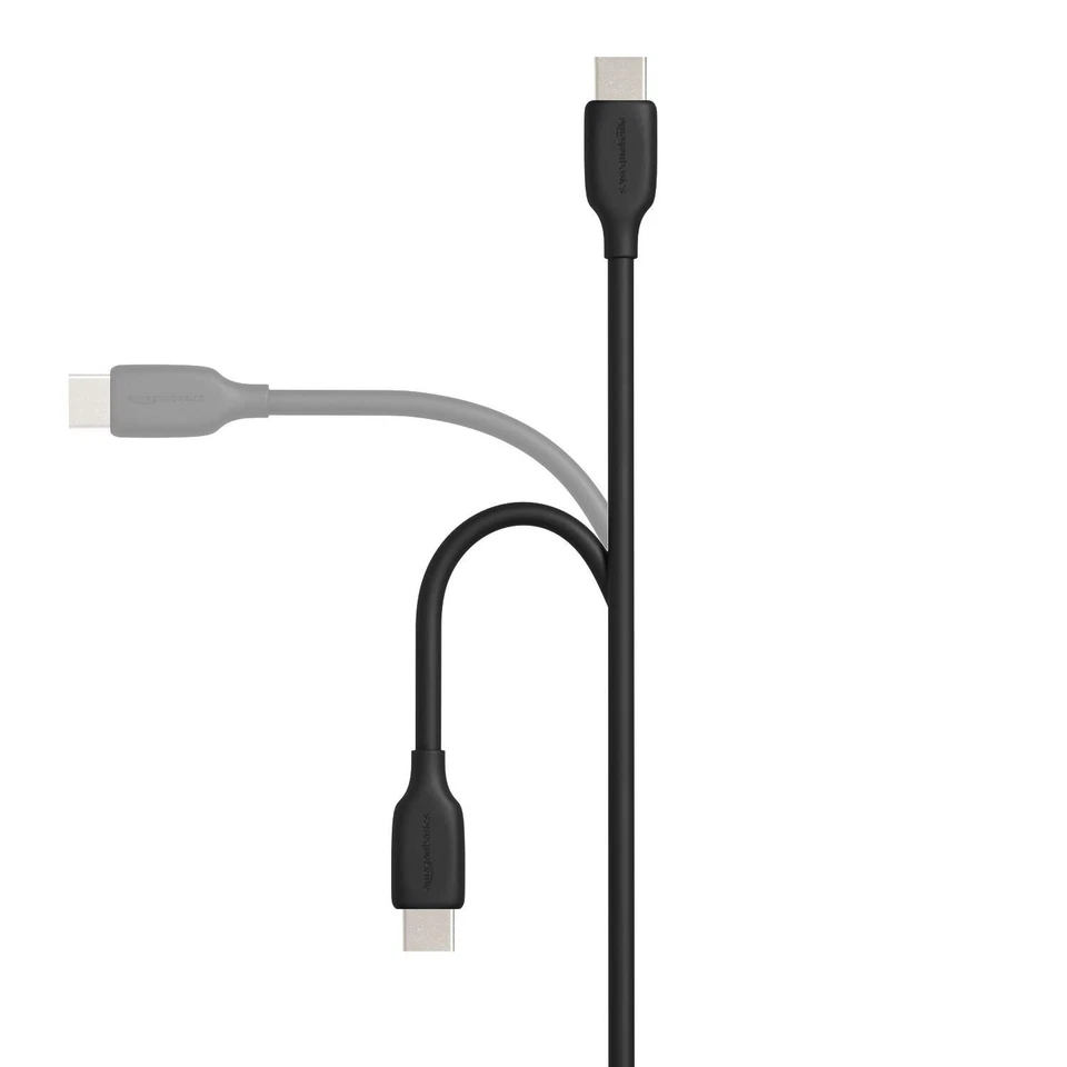 Amazon Basics USB-C to USB-A 2.0 Fast Charger Cable 480Mbps Speed USB-IF 3 Feet - Image 2 of 4
