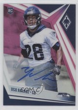 2019 Panini Phoenix Rookies Pink Auto /35 Ugo Amadi #190 Rookie Auto RC