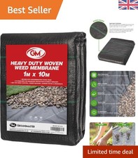 Durable Polypropylene Weed Membrane 1m x 10m - Perfect for Patios & Gardens