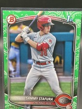 2025 Bowman - Prospects Sammy Stafura #BP-100 Green /99 (RC)