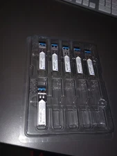 LOT OF 6 Finisar FTLF1318P3BTL 1000Base-LX SFP Transceiver 1310nm 10km SMF LC 