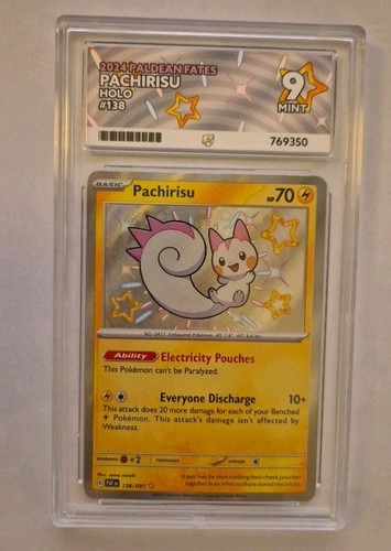 Pachirisu graded ACE 9 for sale on eBay