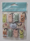 Jolee's Dimensional Embellishments Travel Tags Repeat 11 Pcs Nip