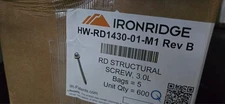 Ironridge HUG Screw HD-RD1430-01-M1 Lot of 100