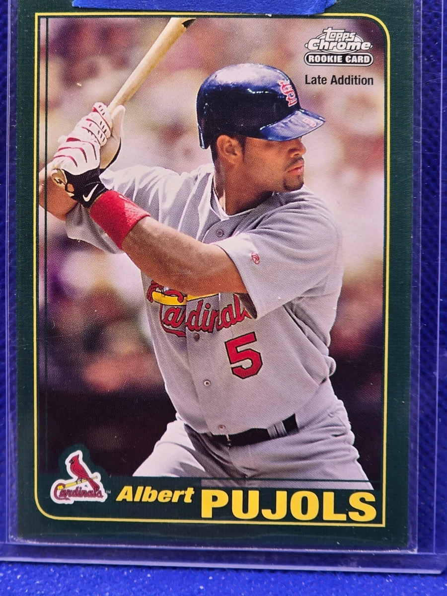 2001 Topps Chrome - Albert Pujols #596 for sale | eBay