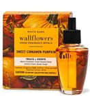 NEW IN BOX! Bath & Body Works SWEET CINNAMON PUMPKIN Wallflowers 2-Pack