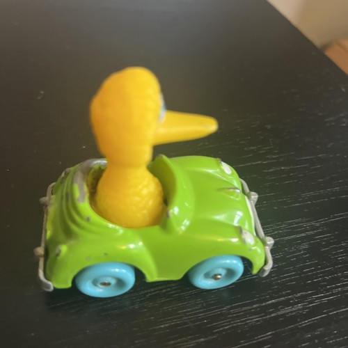 1983 Playskool Inc. Sesame Street Big Bird Diecast Car - Picture 3 of 5