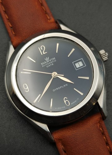 Marvin Gyroplan Automatic Date | 1990/99 | Cal. ETA 2824-2 , Steel , Working - Imagen 7 de 19