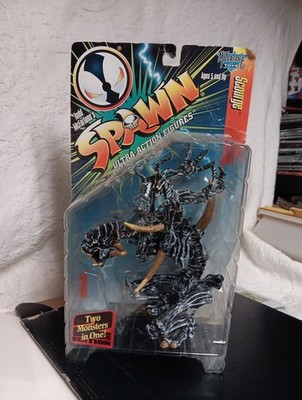 Spawn Series 7 SCOURGE Ultra Action Figure 1996 Black Varriant NEW SEALED 2 in 1