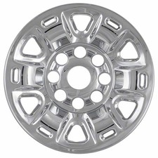 Coast To Coast Wheel Cover - 17 Inch 6 Spoke Vent Chrome Set Of 4 Steel Wheels