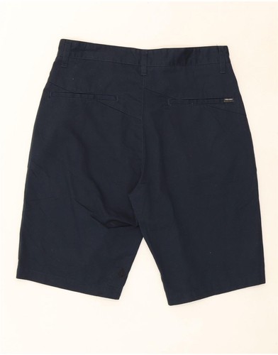 VOLCOM Mens Chino Shorts W30 Medium Navy Blue Cotton RN02 - Picture 2 of 3