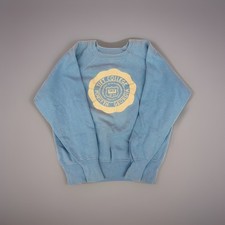 Vtg Champion running man Tift University College Forsyth 1950  s sweatshirt crew