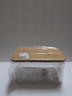 Acrylic Dryer Sheet Holder Bamboo Lid With Knob