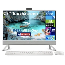 Dell AI Powered 27" FHD Touch Intel 7 150U 32GB 1TB SSD GeForce MX570 A W11P AIO