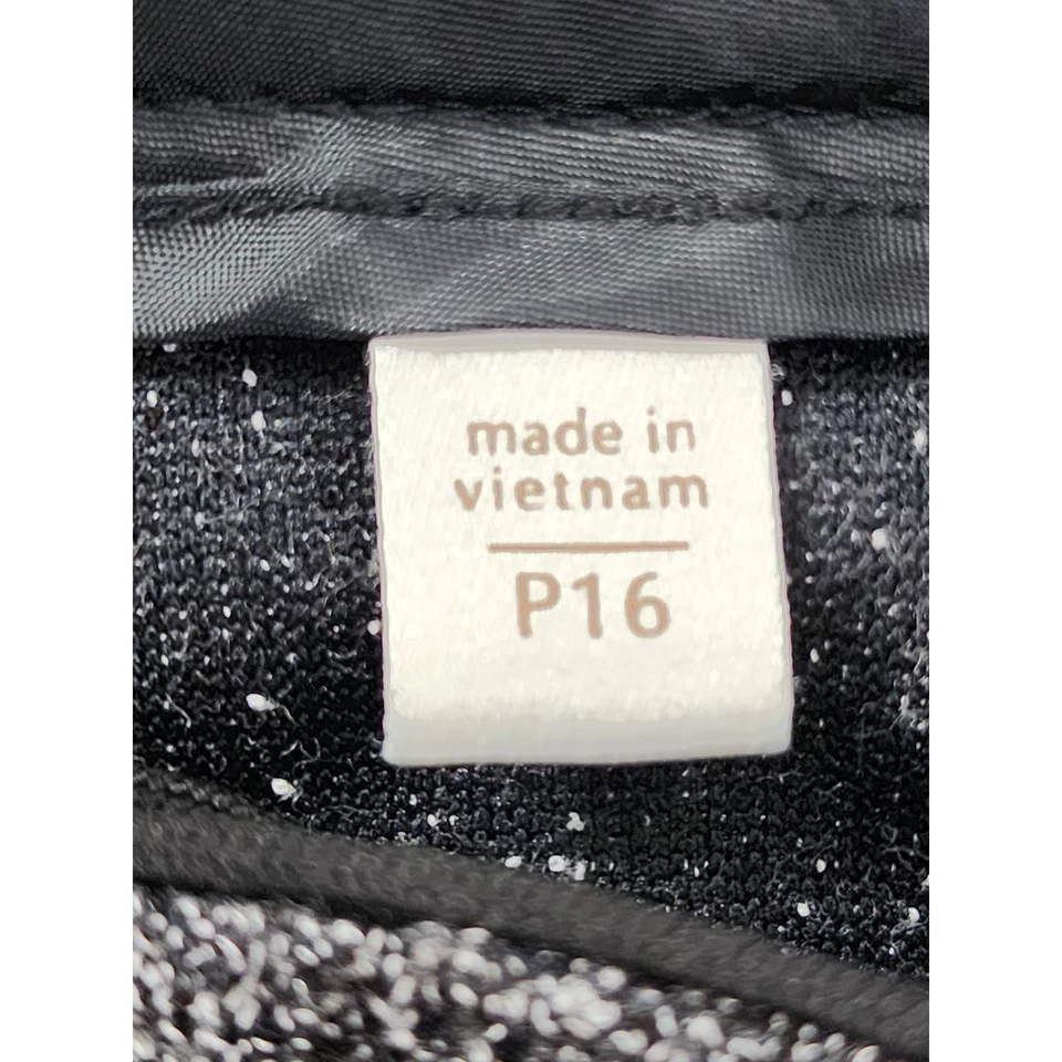 Pantalones Coldwater Creek Tweed tiro alto pierna recta talla P16 negro gris oficina Foto 4 de 4