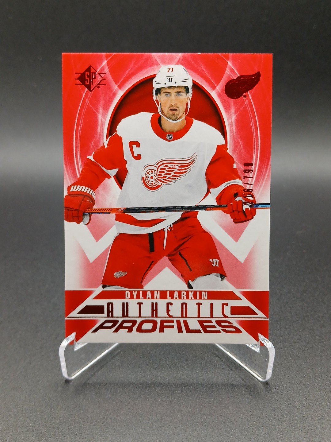 Dylan Larkin /799 SP Authentic Profiles 20-21 SP - NHL Detroit Red Wings
