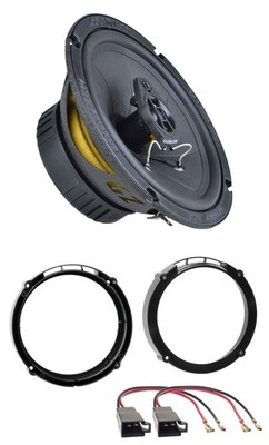 Ground Zero 2-Way 120Watt 16.5cm Speakers for Seat Ibiza 02-08 Leon 05-12 T