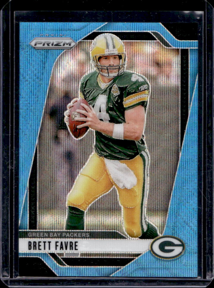 2024 Panini Prizm Brett Favre Blue Wave #185/230 Packers
