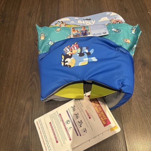 BLUEY SWIM TRAINER LIFE JACKET SWIMWAYS 33-55lbs USCG APPROVED NWT