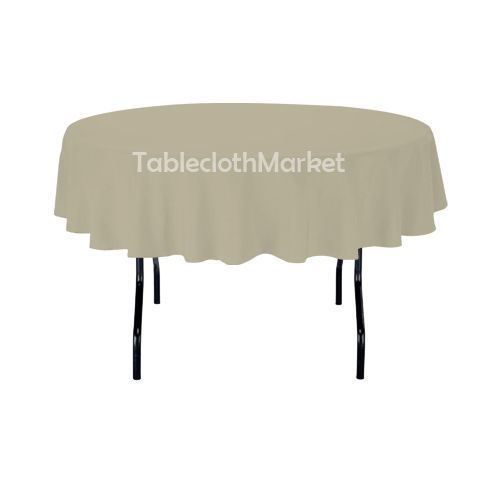 12er Pack 90" Zoll Runde Polyester Tischdecke 24 Farben Tisch Abdeckung Hochzeit Event - Bild 10 von 38