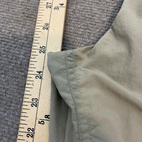North Face Cargo Pants Mens L Nylon Zip Off Convertible Hemmed Measures 35x25 * - Picture 10 of 12