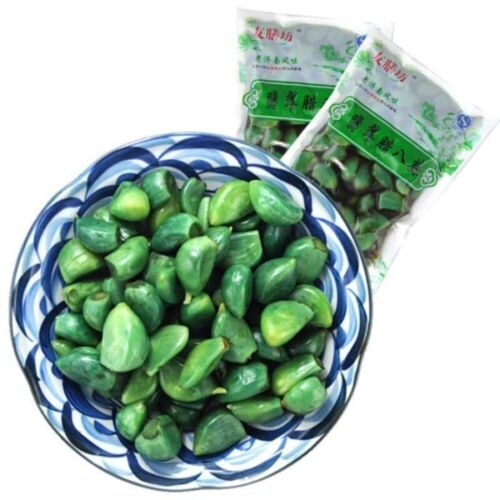 Fresh Green Laba Garlic (Jade Garlic) - Pickled in Vinegar - Picture 11 of 38